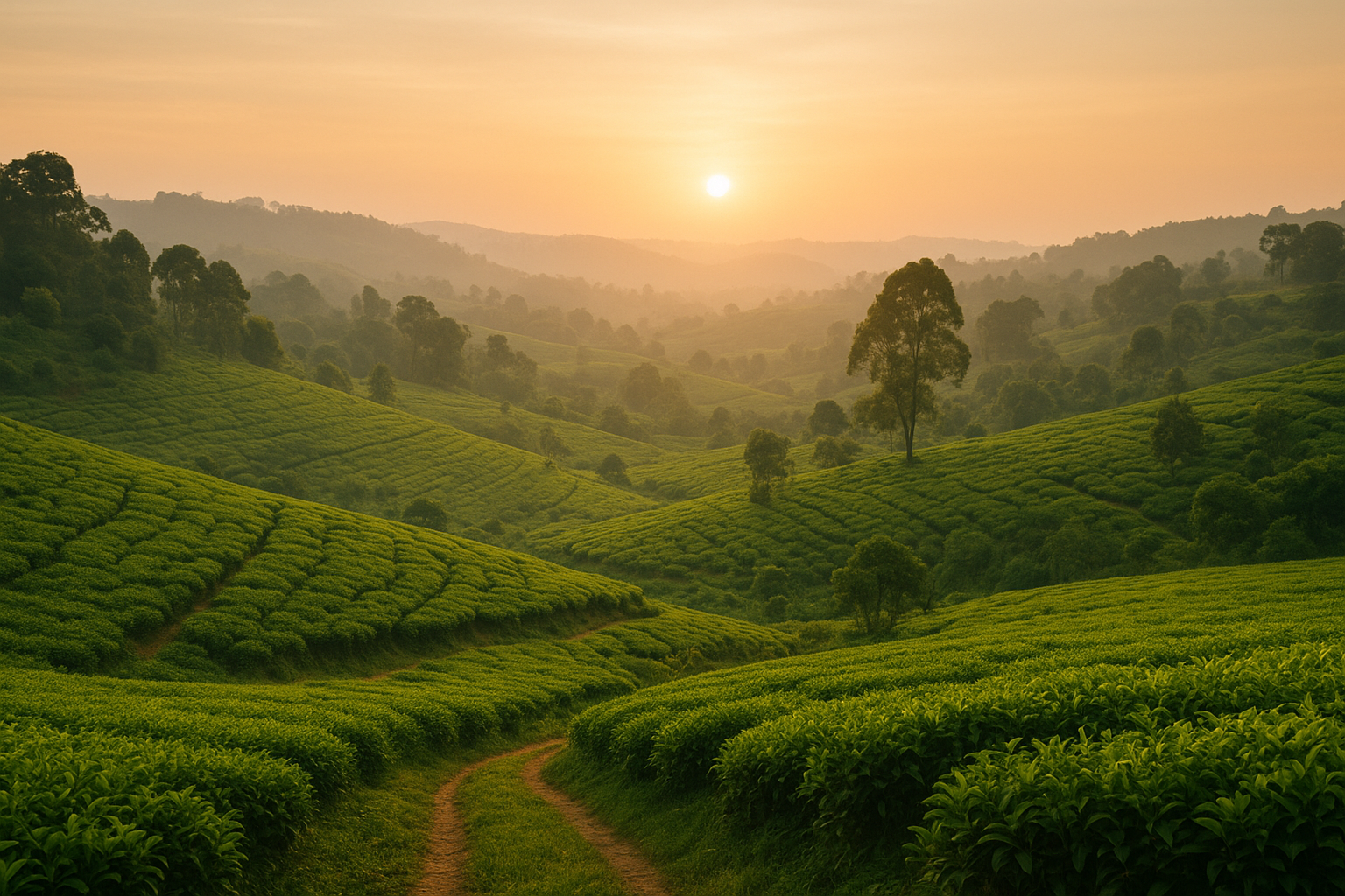 A tranquil scene of nature.